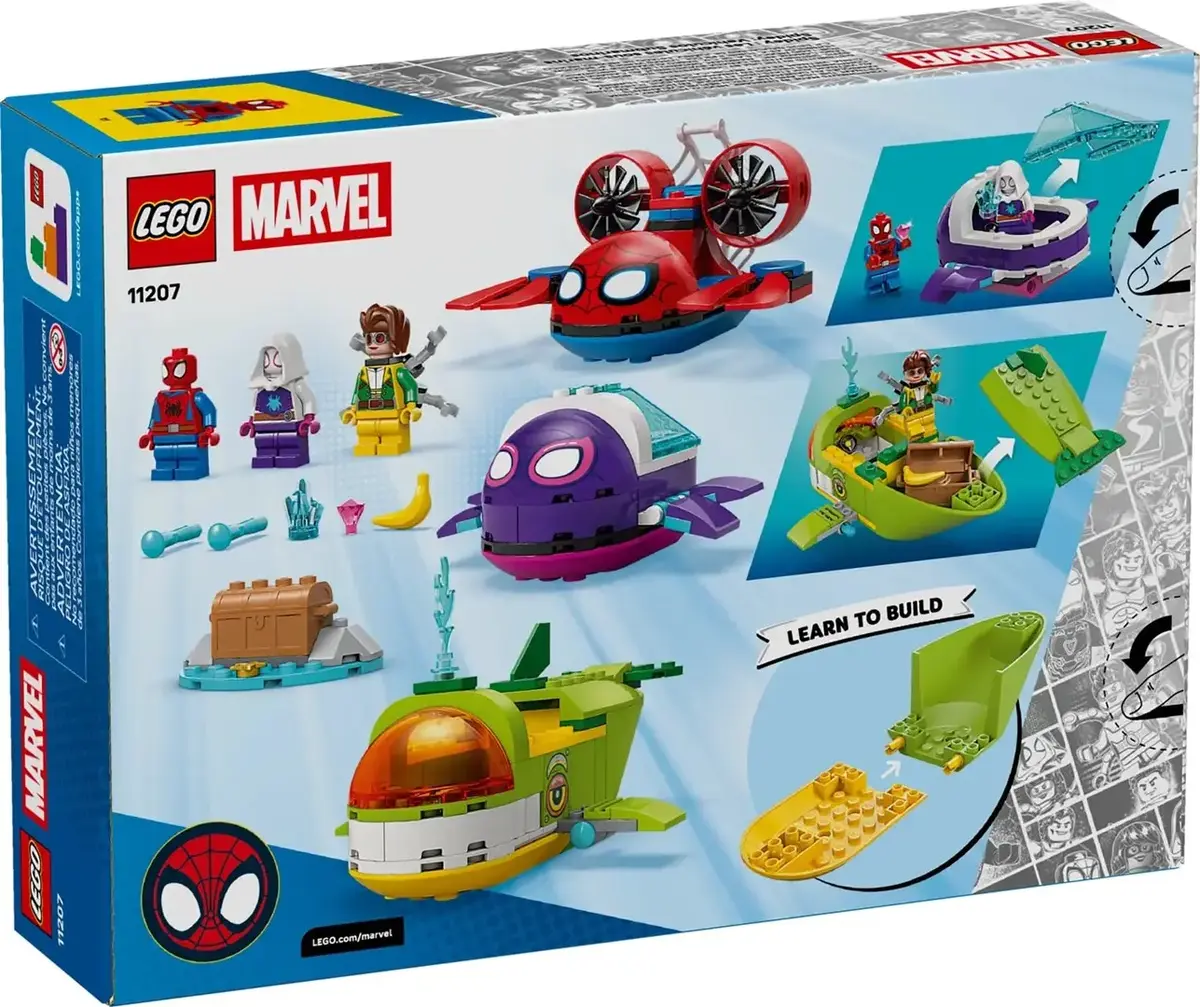 LEGO Spidey 11207 underwater vehicles playset Photo 2