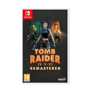 Videospēle GAME SW Tomb Raider IV-V-VI Remastered — Tomb Raider 4, 5, 6 remasteru kolekcija
