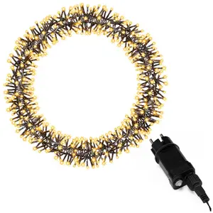 LED Holiday Wreath Springos CL1233 — 300 LEDs, 40 cm