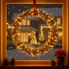Springos LED Holiday Wreath CL1233 Photo 4