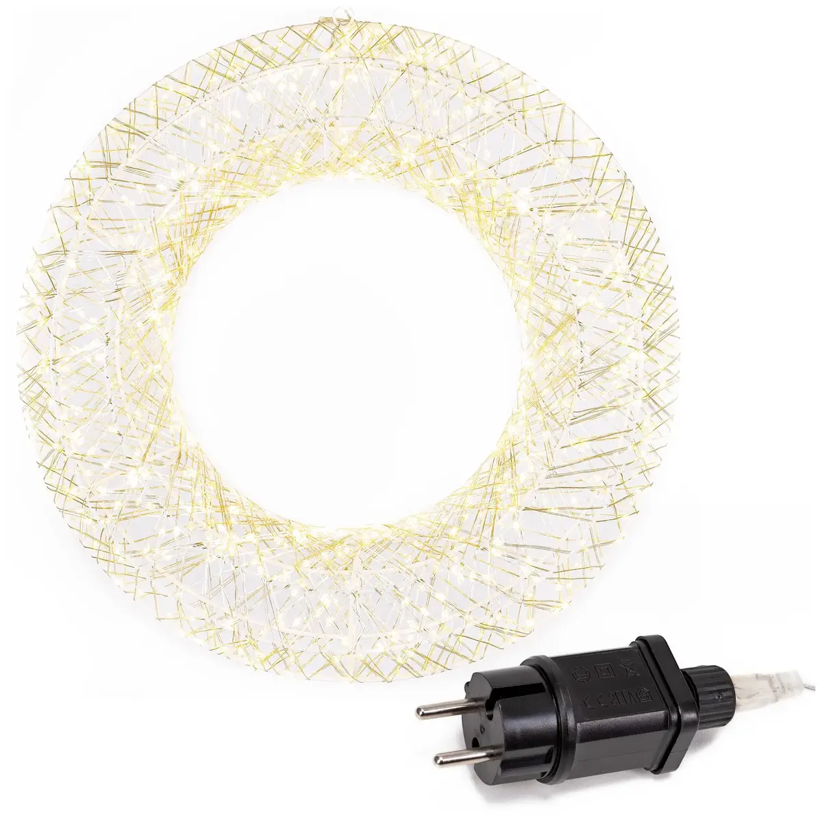 LED holiday wreath Springos CL1234 720 LED 45 cm Photo 2