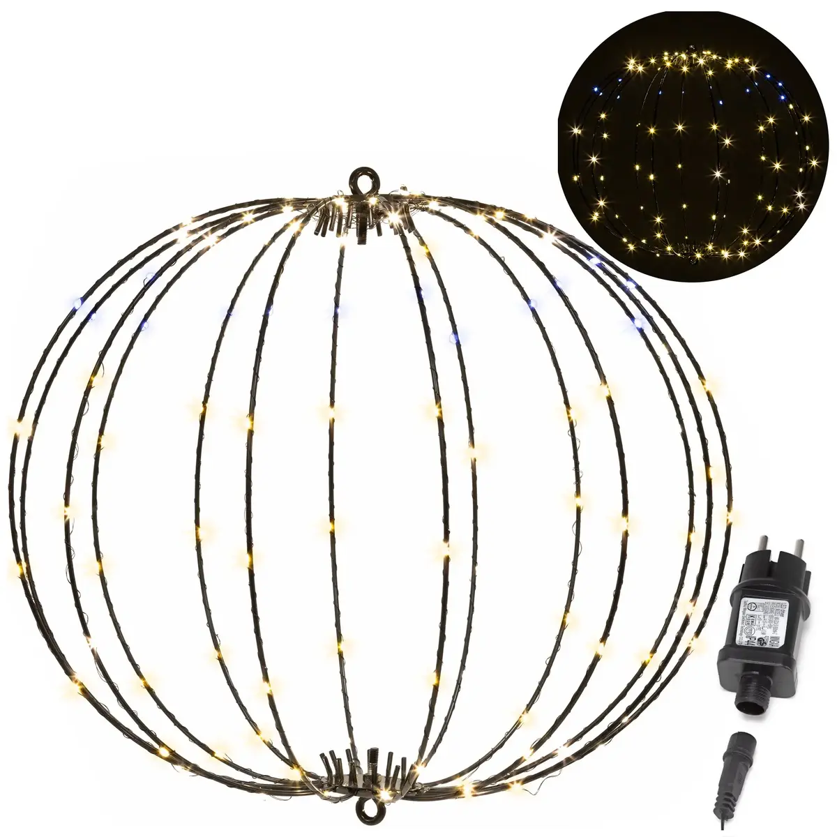 LED light sphere Springos CL1235 Photo 2
