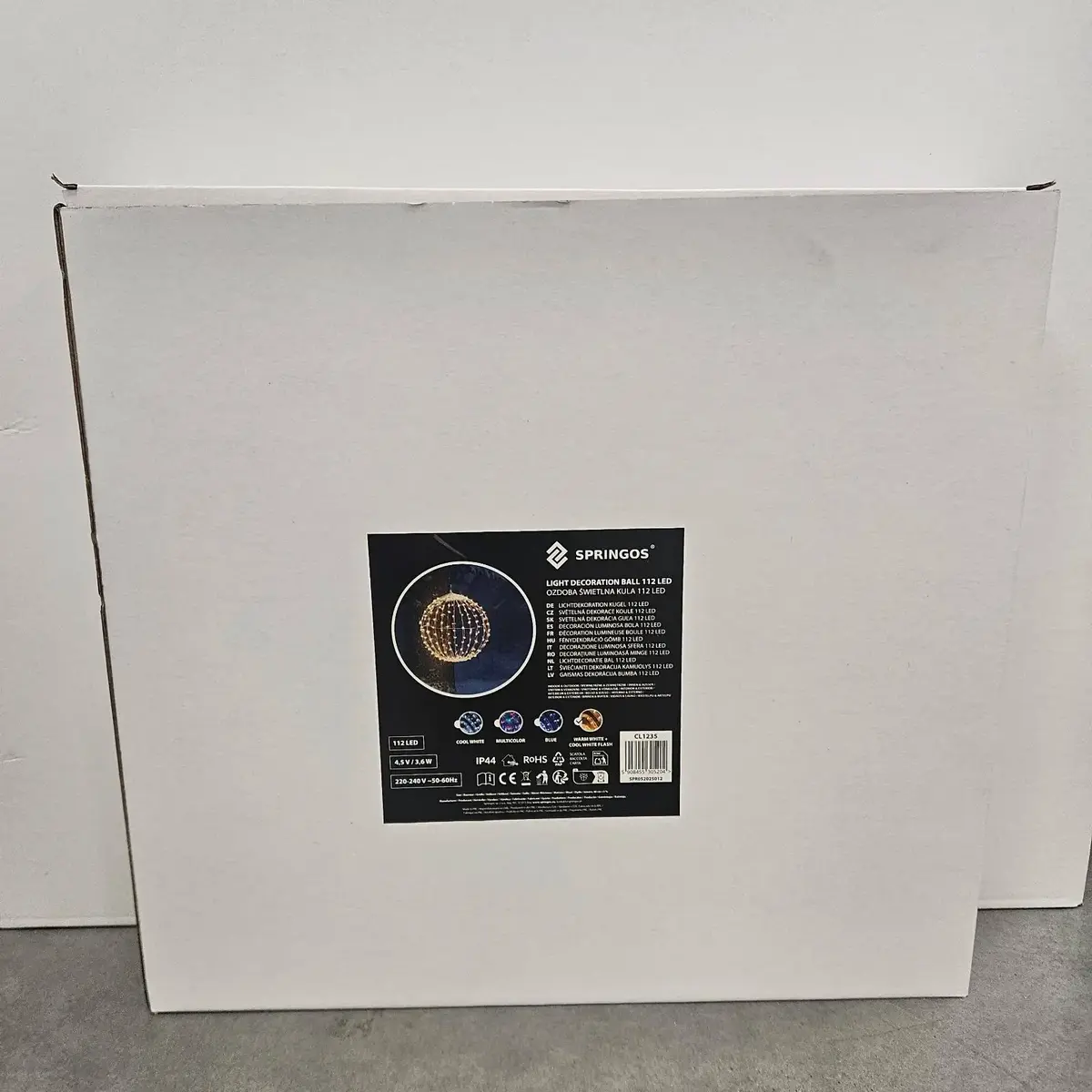 LED light sphere Springos CL1235 Photo 9