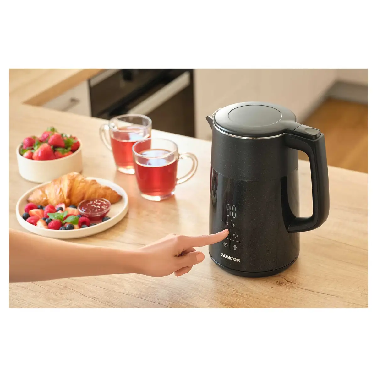 SENCOR SWK0610BK electric kettle 1.7 L Photo 5
