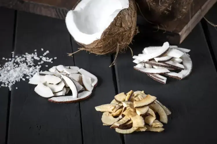 Žāvēts kokoss ar nektāru Tropicks 100 g Photo 3