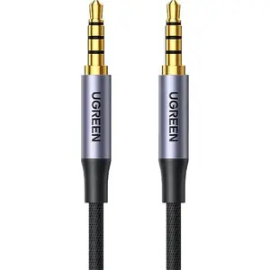 Аудио кабель UGREEN AV183 mini jack 3.5 мм, 1 м, чёрный