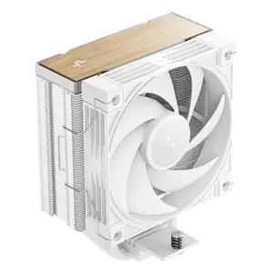 Gaisa dzesētājs DeepCool AK400 G2 WH, 120 mm ventilators, maksimālais gaisa spiediens 3.33 mmH2O, 92×132×156 mm, balts
