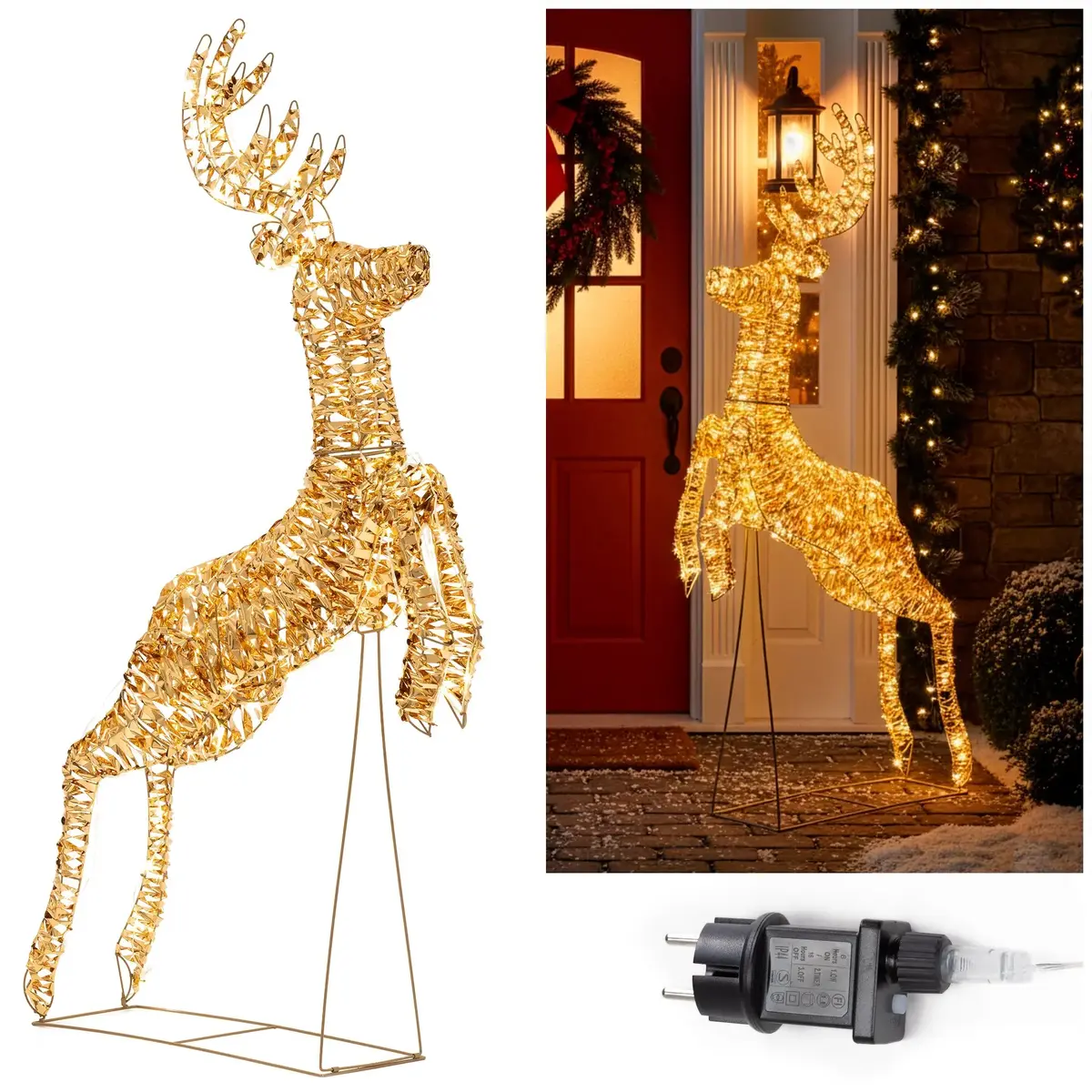 Фигура-олень LED Springos CL1243 Photo 2