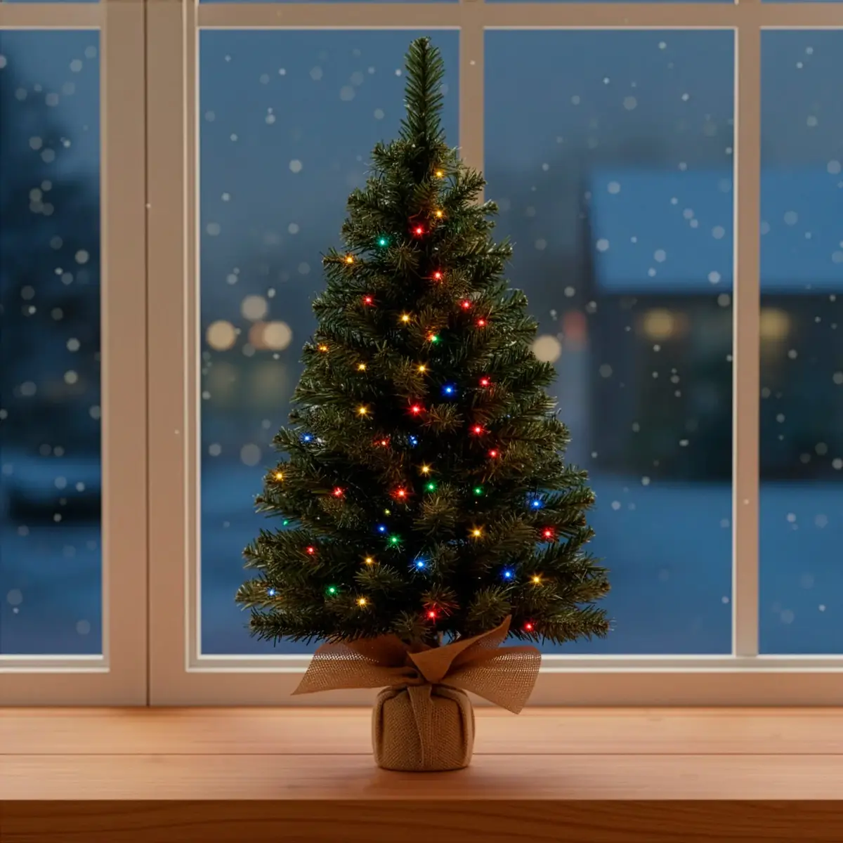 LED Christmas tree 90 cm Springos CA1549 Photo 2