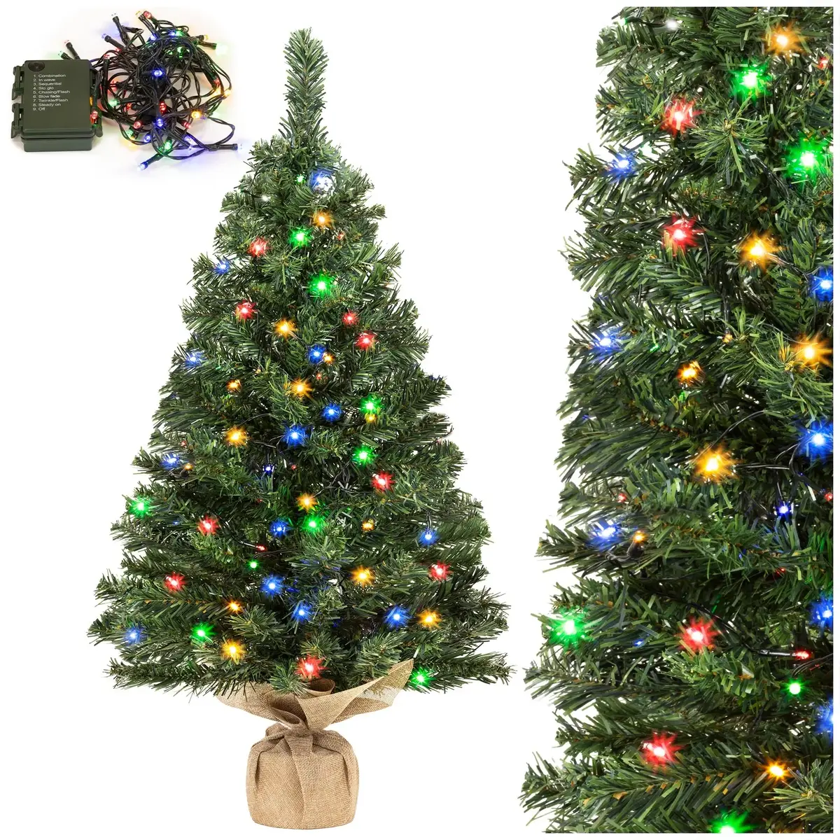 LED Christmas tree 90 cm Springos CA1549 Photo 3