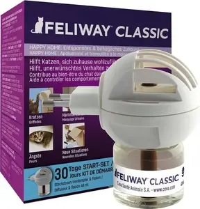 Diffuser with pheromone for cats Ceva Feliway model 17860