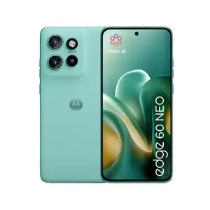 Смартфон MOTOROLA edge 60 Neo — 6.36" (16.1 см), MediaTek Dimensity 7400, 12 ГБ ОЗУ, 256 ГБ, 5000 мА·ч, Dual SIM, бирюзовый