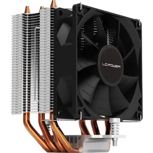 Air CPU cooler LC-Power Cosmo Cool LC-CC-95-V2 — Socket Intel S1151/S1200/S1700, AMD AM4/AM5, black