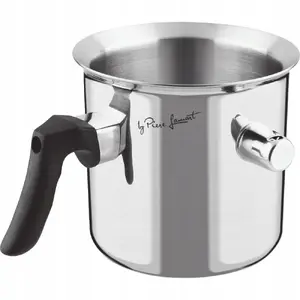 LAMART milk pot LT1234, 1.5 L capacity, stainless steel, for heating and boiling milk
