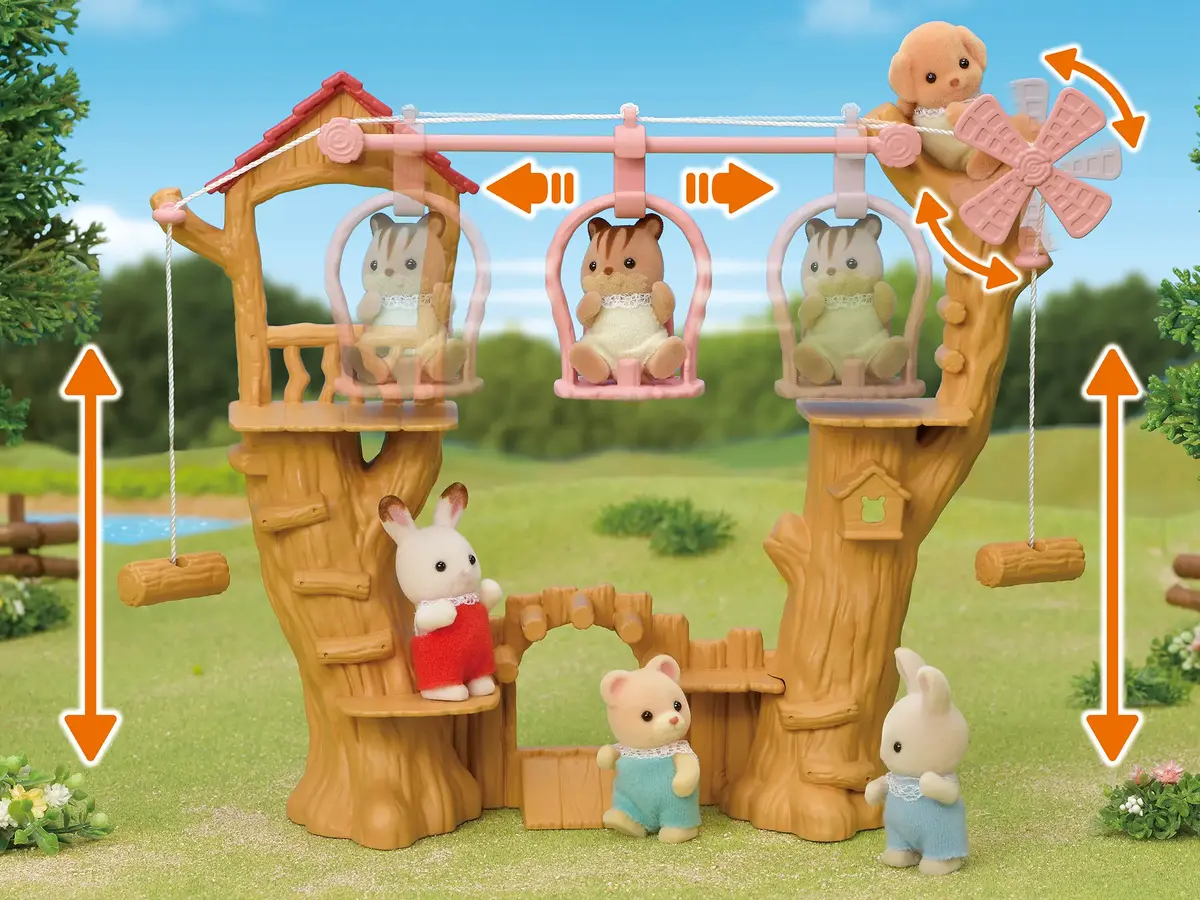 Игровой набор Epoch Sylvanian Families Детская канатная дорога Photo 7
