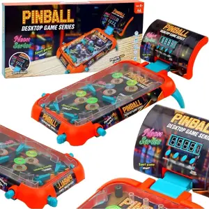 Qulki Flipper Pinball Spēļu galds 17581 — bērnu pinbols ar LED