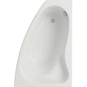 Corner asymmetrical right bathtub CERSANIT Sicilia 150 x 100 cm S301-096