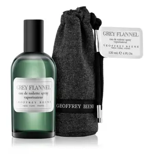 Eau de Toilette Geoffrey Beene Grey Flannel 120 ml for Men — top notes Bergamot, Galbanum, Lemon, Neroli, Petitgrain