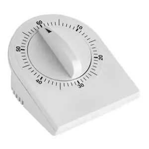 Alarm clock TFA 38.1020, analogue alarm clock, white, 75×93×57 mm