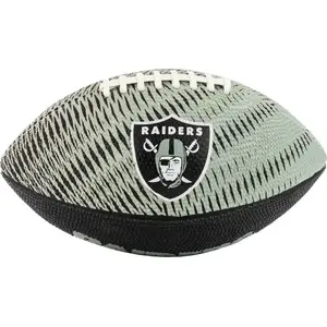 Мяч Wilson NFL Team Tailgate Las Vegas Raiders Jr WF4010017XBJR размер 7 серый