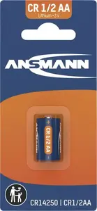 ANSMANN 1516-0253 Lithium Single-Use Battery 1/2AA CR14250 Cylindrical