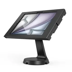 Apex Enclosure Mast Stand tablet enclosure Compulocks for iPad Air M2 11" (2024) — black, fits A2902/A2899/A2900