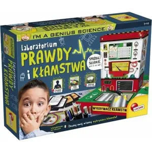 Educational board game Lisciani I'm a Genius: Lab of Truth and Lies (children's logic and deduction game)
