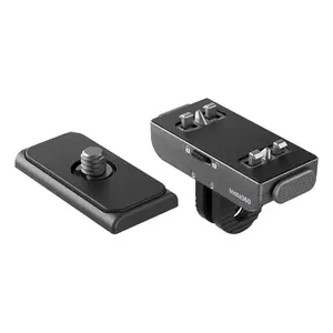 Camera mount Insta360 Quick Release Mount 2.0 — black, 500 g, quick‑release system