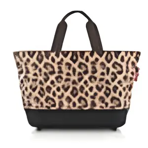 Iepirkumu grozs Reisenthel BE6048 — poliesters, 22 l, 280×330 mm, melnbalti-brūns