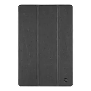 Tactical tri-fold protective book case for Samsung Galaxy Tab S9 FE / S10 FE / S10 Lite — Black