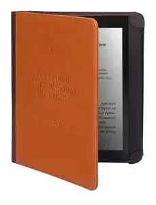 Фолио-чехол для 8" ридера PocketBook PBPUC-840-BR, коричневый, для устройств PocketBook (макс. экран 8")