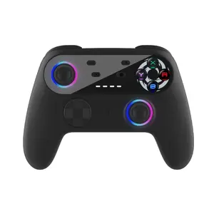 Bezvadu Bluetooth gamepads Oniverse Walli — Piano Black, priekš Nintendo Switch/PC/Mobile, darbības rādiuss 8 m, 600 mAh akumulators