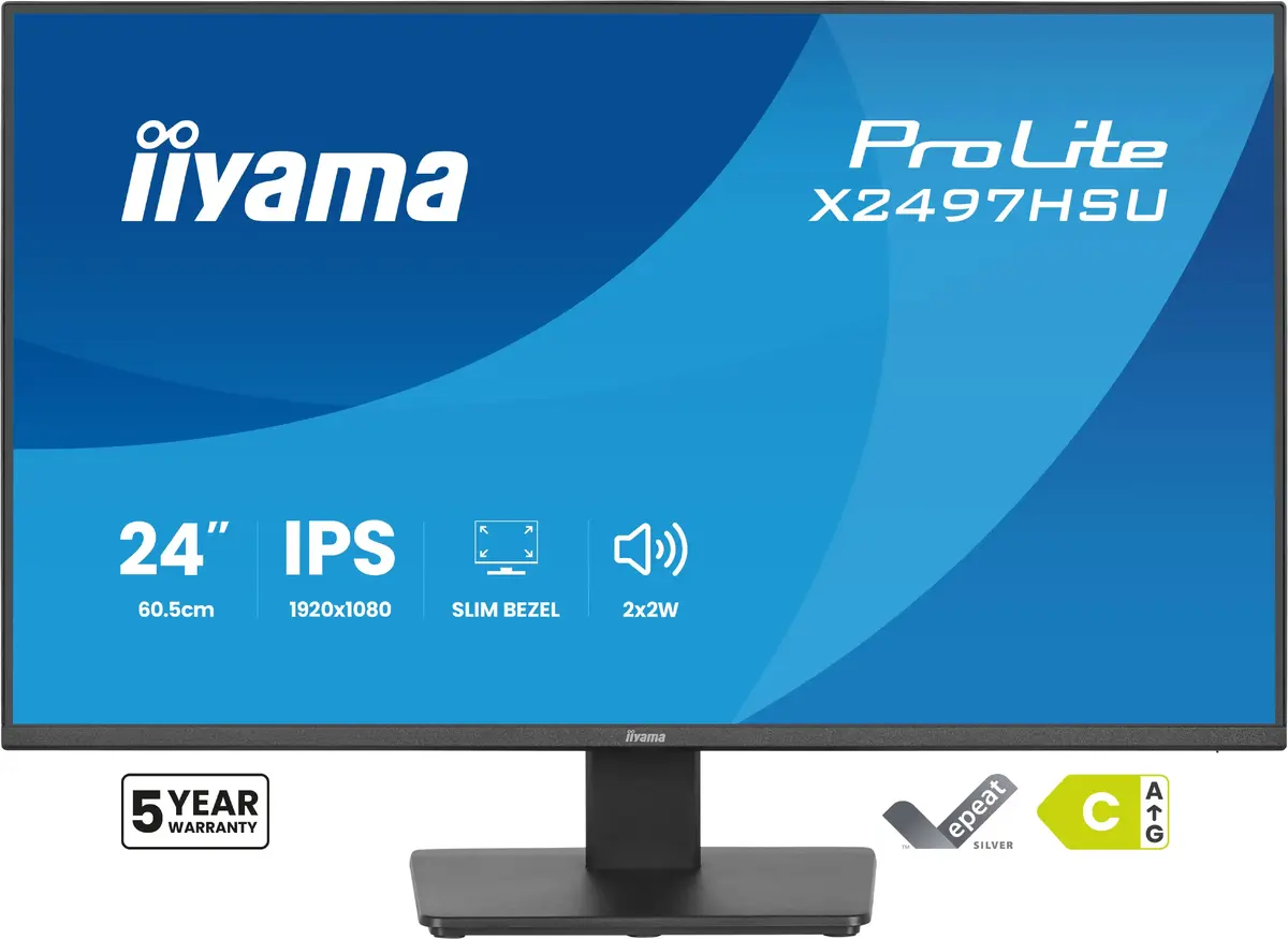 IIYAMA ProLite X2497HSU-B1 23,8" Full HD монитор Photo 3
