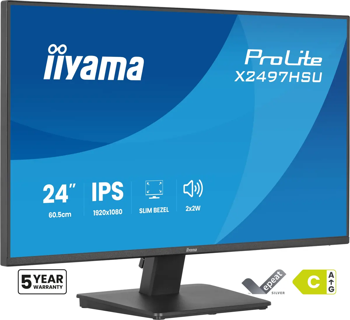 Iiyama ProLite X2497HSU-B1 23.8" Datora