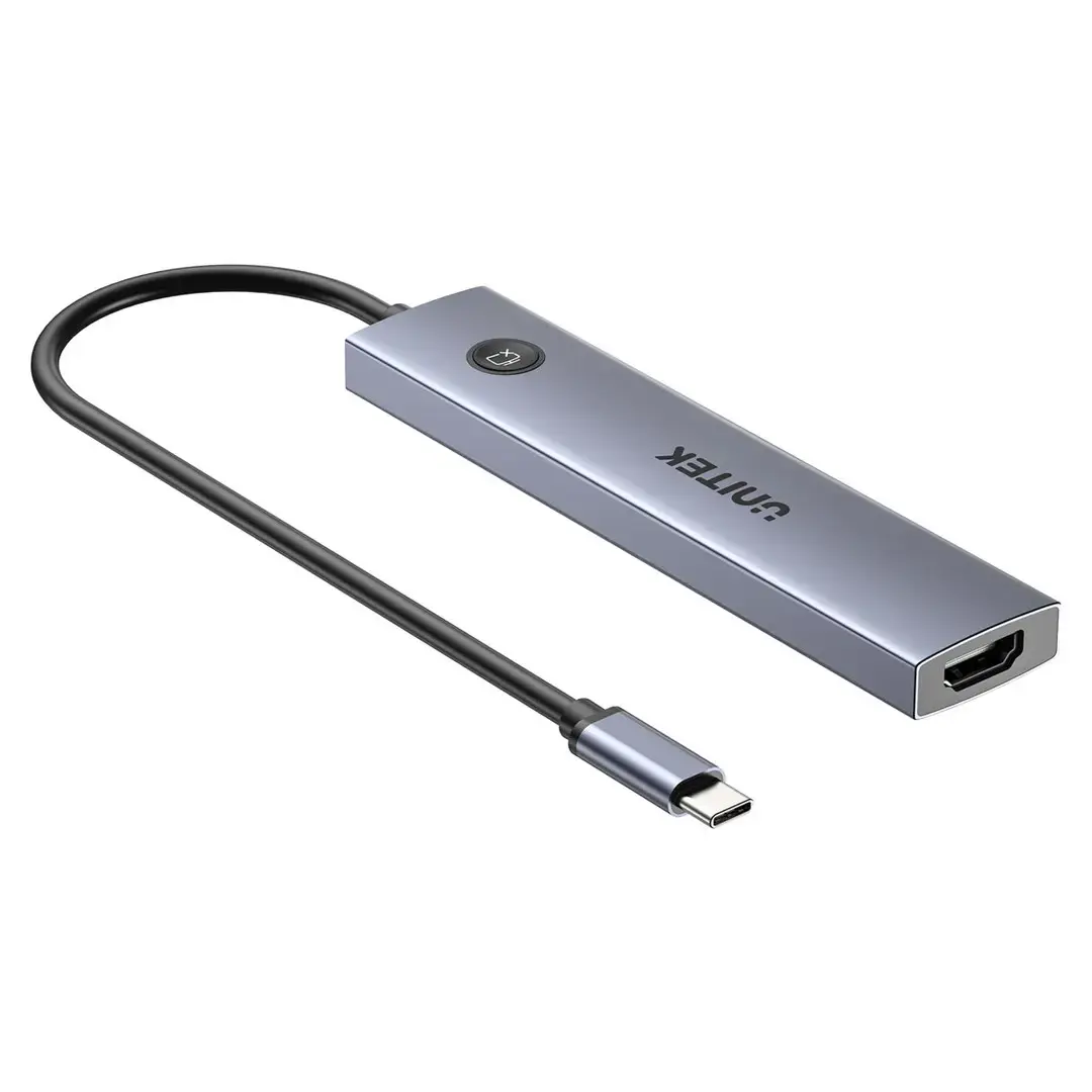 USB‑C хаб Unitek H1124AGY01 — 100W PD, HDMI 2.0 Photo 2