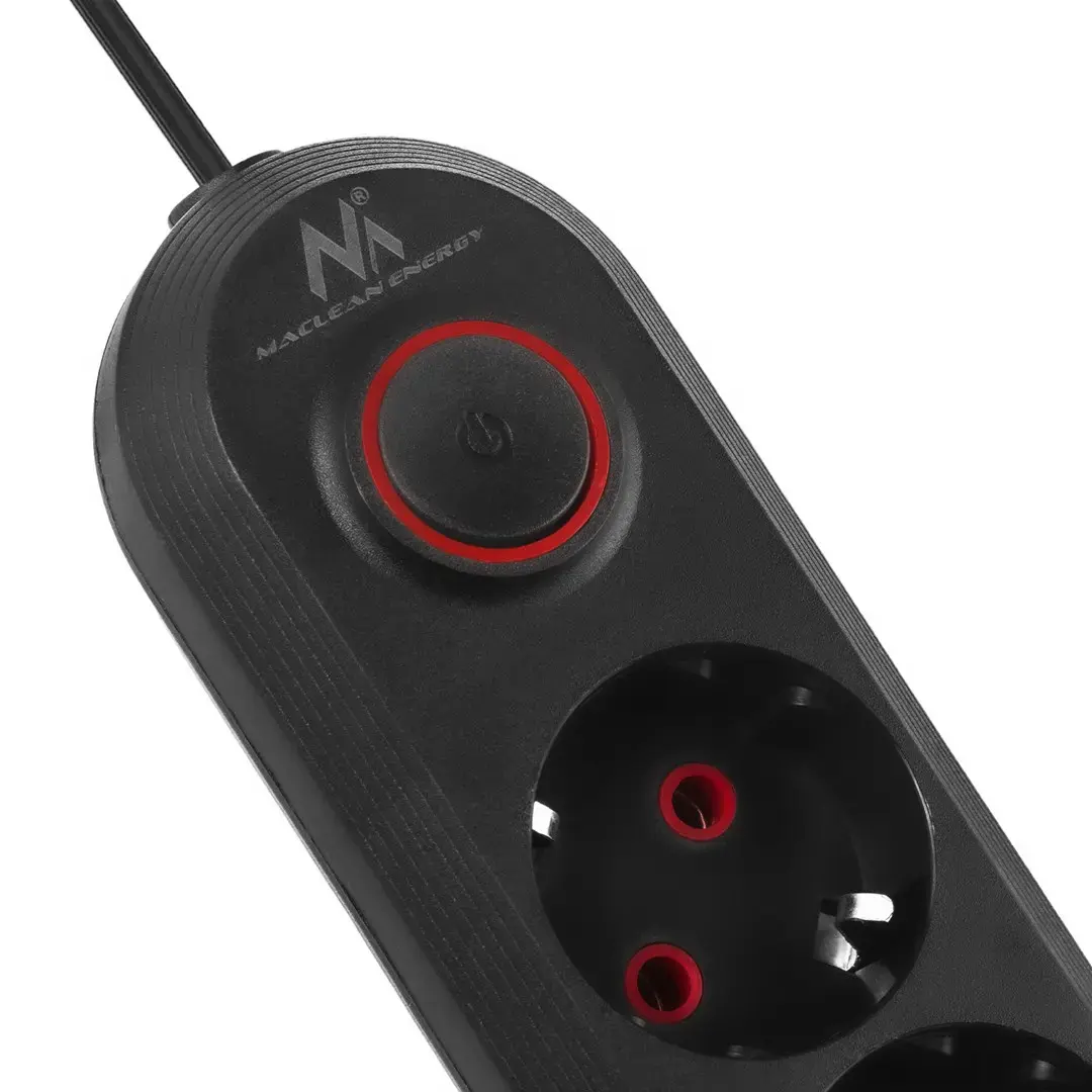 Сетевой фильтр MACLEAN MCE394 B — 3 розетки + 3 USB Photo 5