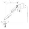 Monitor mount MACLEAN MC-133 for 17"–32" Photo 12