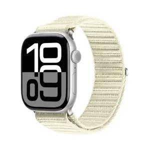 Watch strap dux ducis Strap YE Nylon Velcro for Apple Watch 38/40/41/42 mm Starlight