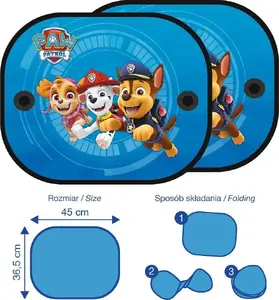 Sunshade Cover Set for Car Side Window, Marko STPP-001-PSi, 2 pieces