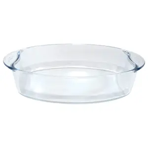 KETLER heat-resistant glass dish 2.5L, 35×23×6 cm