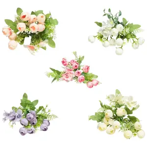 Artificial flower bouquet ArtFlow, assorted styles, model 9146170