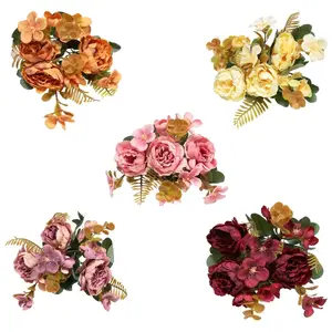 Artificial flower bouquet ArtFlow, assorted styles, decorative faux flowers for home and events