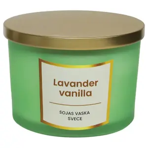 Sojas vaska svece ArtFlow Lavender Vanilla 400 g