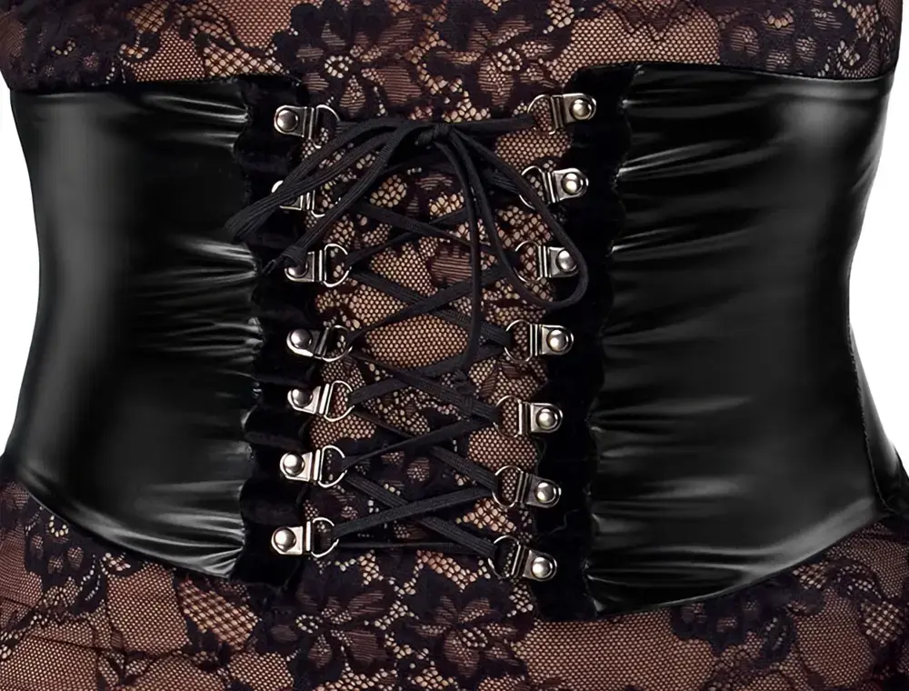 Noir Kink Royal кружевное миди-платье — размер M Photo 6