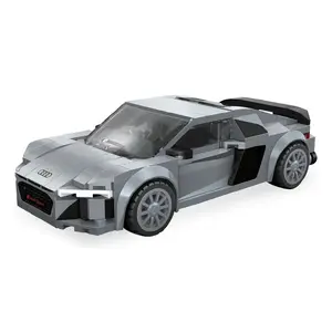 Radio-controlled car Jamara CaDA Audi R8 Coupé, grey, for ages 8+