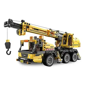 Mobile crane Jamara CaDA model 402886 — construction set, black and yellow, for ages 8+