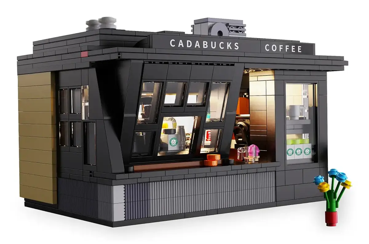 Building set Jamara CaDA Coffee House — 768 pcs Photo 3