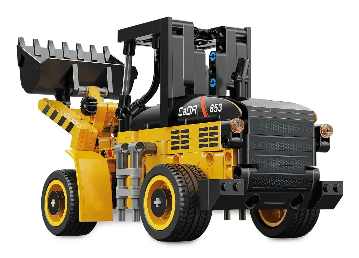 Набор-погрузчик Jamara CaDA Wheel loader Bricks Photo 3