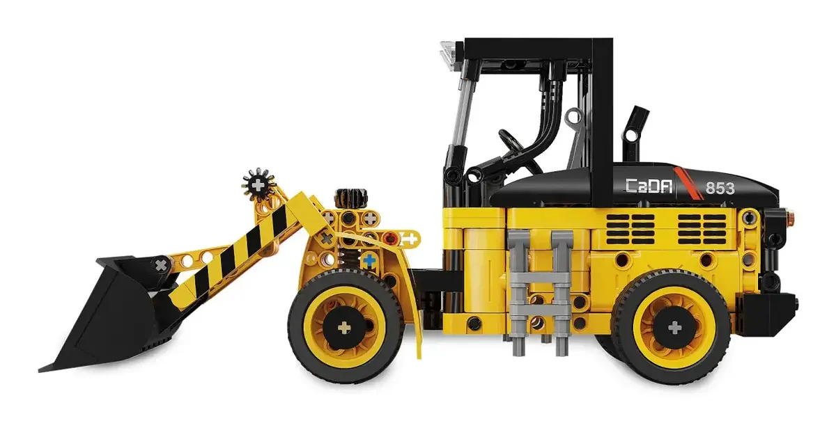 Набор-погрузчик Jamara CaDA Wheel loader Bricks Photo 4