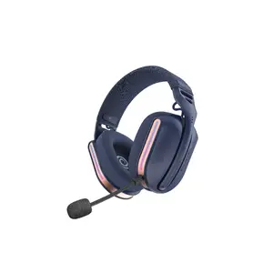Austiņas Oniverse Polaris — bezvadu/Bluetooth un vadu režīms, darbības rādiuss 10 m, kabelis 1,5 m, svars 225 g, Sideral Blue (daudzplatformu)